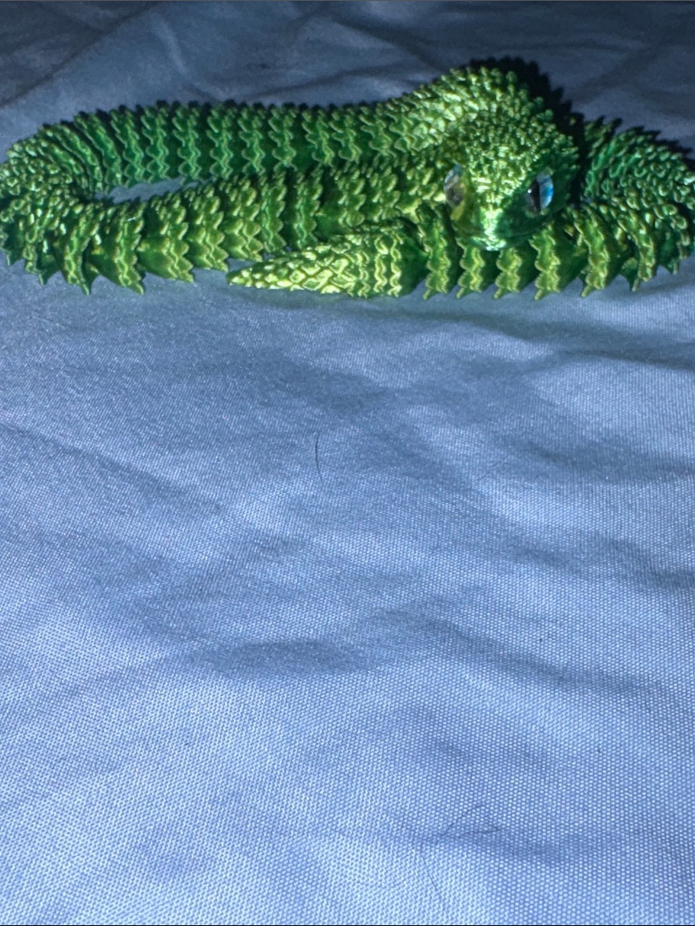 Green Decorative Reptile Figurine - Brand Unknown 3d made